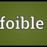 foible